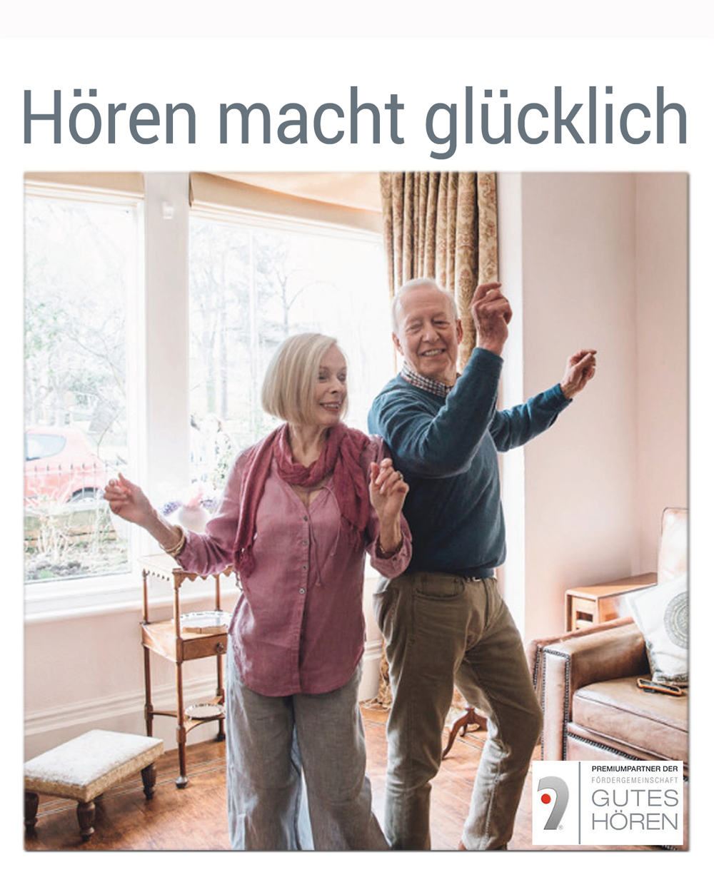 Hören macht glücklich