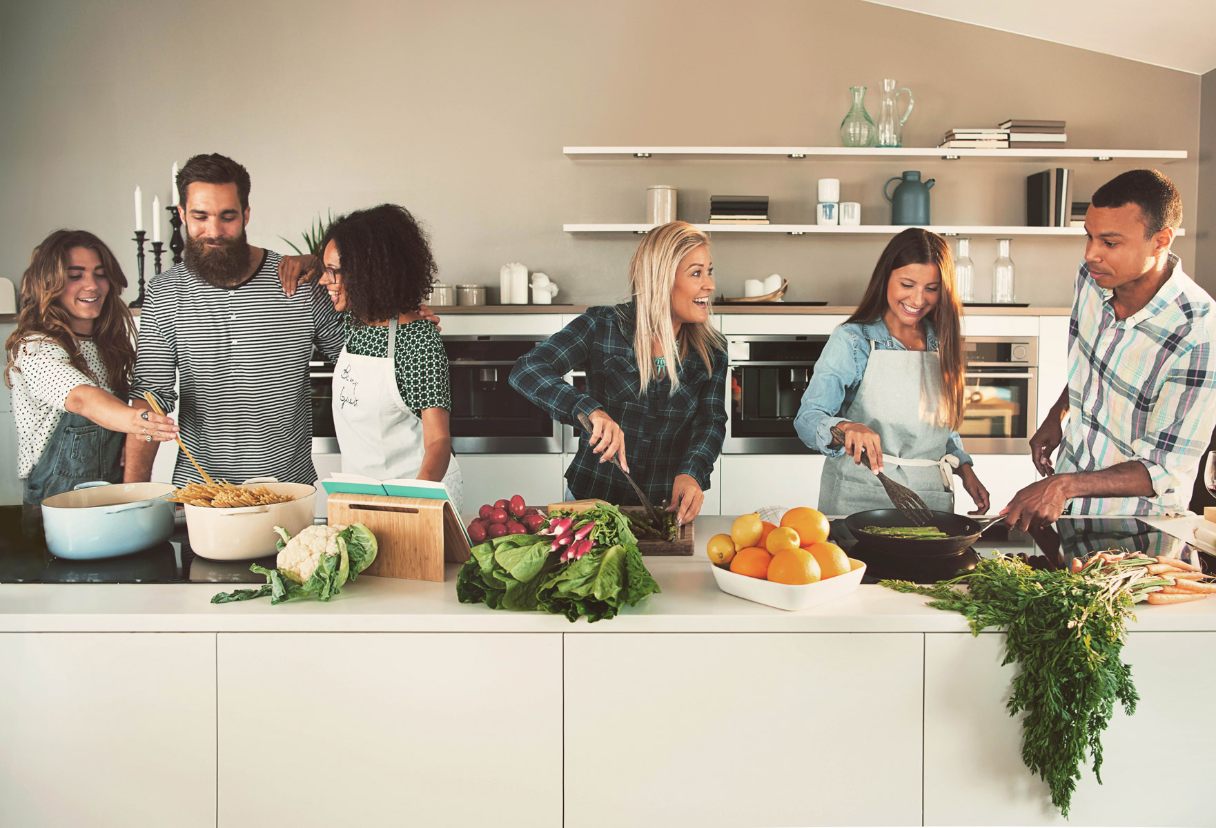 Oticon Freunde kochen